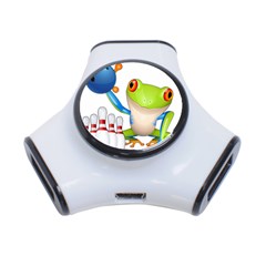 Tree Frog Bowler 3-port Usb Hub