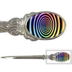 Hypnotic Circle Rainbow Letter Openers