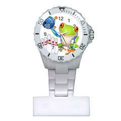 Tree Frog Bowler Plastic Nurses Watch