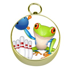 Tree Frog Bowler Gold Compasses