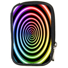 Hypnotic Circle Rainbow Compact Camera Cases by Mariart