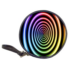 Hypnotic Circle Rainbow Classic 20-cd Wallets by Mariart