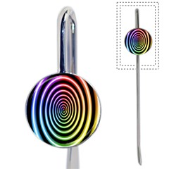 Hypnotic Circle Rainbow Book Mark by Mariart