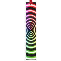 Hypnotic Circle Rainbow Large Book Marks