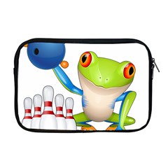 Tree Frog Bowler Apple Macbook Pro 17  Zipper Case by crcustomgifts