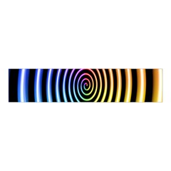 Hypnotic Circle Rainbow Velvet Scrunchie