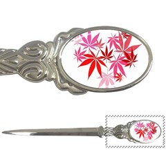 Marijuana Cannabis Rainbow Pink Love Heart Letter Openers