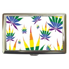 Marijuana Cannabis Rainbow Love Green Yellow Red White Leaf Cigarette Money Cases