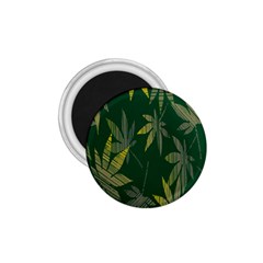 Marijuana Cannabis Rainbow Love Green Yellow Leaf 1 75  Magnets by Mariart