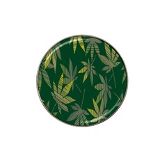 Marijuana Cannabis Rainbow Love Green Yellow Leaf Hat Clip Ball Marker (10 Pack)