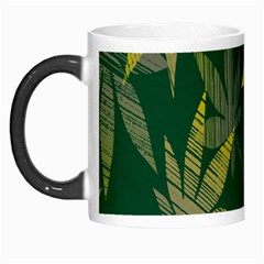 Marijuana Cannabis Rainbow Love Green Yellow Leaf Morph Mugs