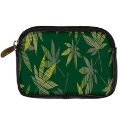 Marijuana Cannabis Rainbow Love Green Yellow Leaf Digital Camera Cases by Mariart