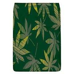 Marijuana Cannabis Rainbow Love Green Yellow Leaf Flap Covers (s)  by Mariart