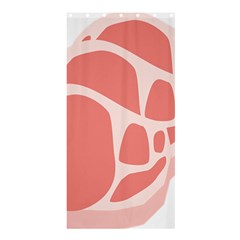 Meat Shower Curtain 36  X 72  (stall)  by Mariart