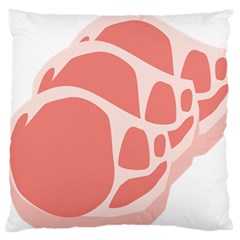 Meat Standard Flano Cushion Case (one Side)