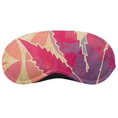 Marijuana Heart Cannabis Rainbow Pink Cloud Sleeping Masks by Mariart