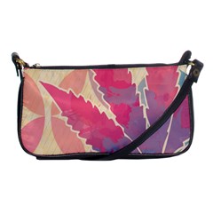 Marijuana Heart Cannabis Rainbow Pink Cloud Shoulder Clutch Bags by Mariart