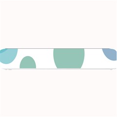 Polka Dots Blue Green White Small Bar Mats by Mariart