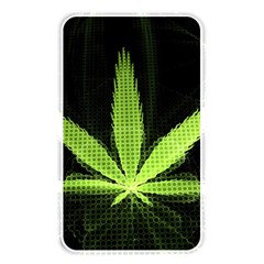 Marijuana Weed Drugs Neon Green Black Light Memory Card Reader