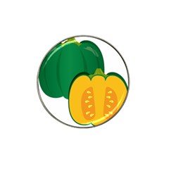 Pumpkin Peppers Green Yellow Hat Clip Ball Marker (4 Pack)