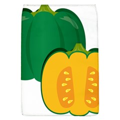 Pumpkin Peppers Green Yellow Flap Covers (l)  by Mariart