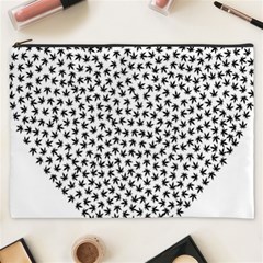 Marijuana Heart Cannabis Black Love Cosmetic Bag (xxxl) 