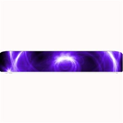 Purple Black Star Neon Light Space Galaxy Small Bar Mats