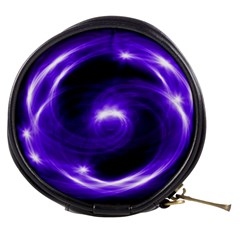 Purple Black Star Neon Light Space Galaxy Mini Makeup Bags by Mariart