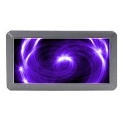 Purple Black Star Neon Light Space Galaxy Memory Card Reader (mini) by Mariart