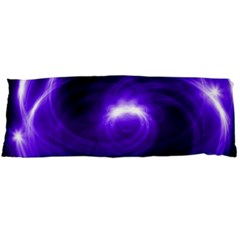 Purple Black Star Neon Light Space Galaxy Body Pillow Case (dakimakura)