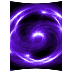 Purple Black Star Neon Light Space Galaxy Back Support Cushion by Mariart