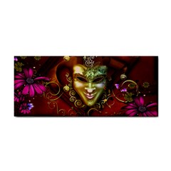 Wonderful Venetian Mask With Floral Elements Cosmetic Storage Cases by FantasyWorld7