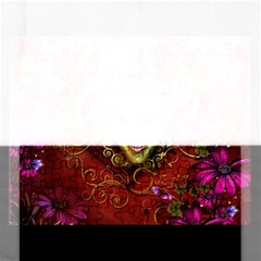 Wonderful Venetian Mask With Floral Elements Rectangular Jigsaw Puzzl by FantasyWorld7