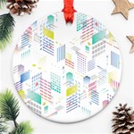 Layer Capital City Building Ornament (Round) Front