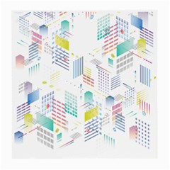 Layer Capital City Building Medium Glasses Cloth (2-side)