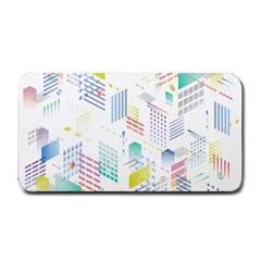 Layer Capital City Building Medium Bar Mats by Mariart