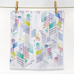 Layer Capital City Building Face Towel