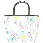 Layer Capital City Building Bucket Bags Front