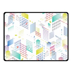 Layer Capital City Building Fleece Blanket (small) by Mariart