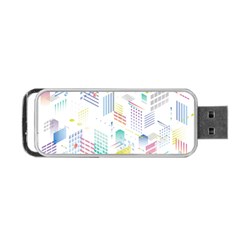 Layer Capital City Building Portable Usb Flash (two Sides)