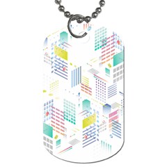 Layer Capital City Building Dog Tag (two Sides) by Mariart