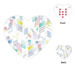 Layer Capital City Building Playing Cards (heart) 