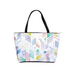 Layer Capital City Building Shoulder Handbags Front