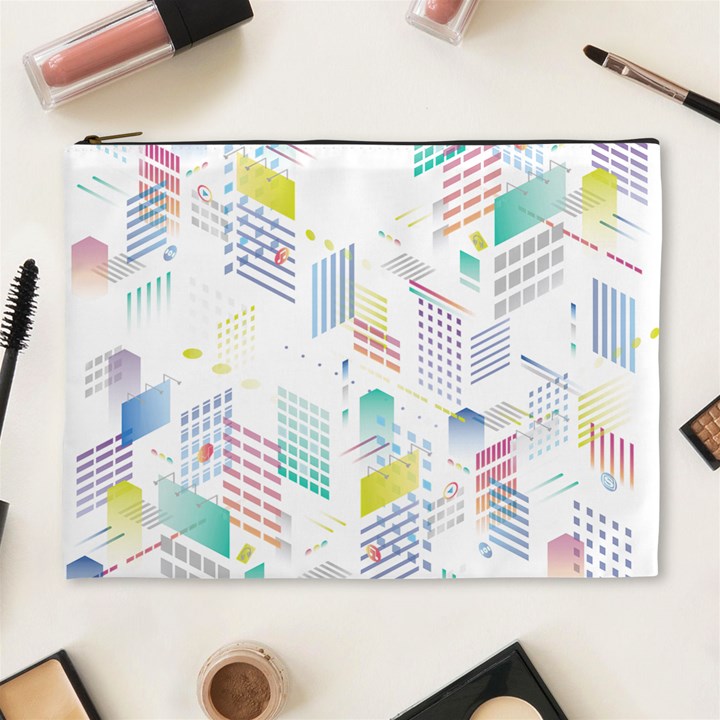 Layer Capital City Building Cosmetic Bag (XL)