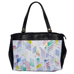 Layer Capital City Building Office Handbags by Mariart