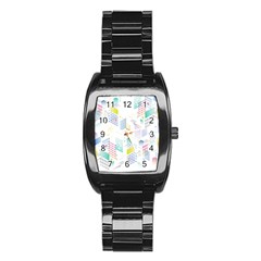 Layer Capital City Building Stainless Steel Barrel Watch