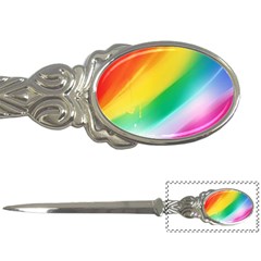 Red Yellow White Pink Green Blue Rainbow Color Mix Letter Openers