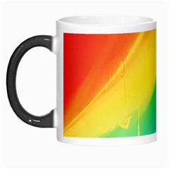 Red Yellow White Pink Green Blue Rainbow Color Mix Morph Mugs by Mariart