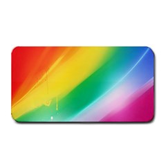 Red Yellow White Pink Green Blue Rainbow Color Mix Medium Bar Mats