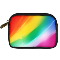 Red Yellow White Pink Green Blue Rainbow Color Mix Digital Camera Cases by Mariart